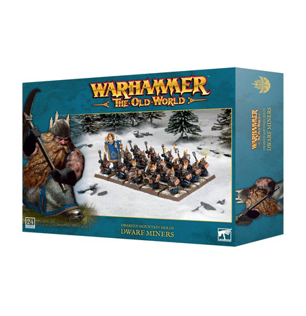Warhammer: The Old World Dwarfen Mountain Holds Dwarf Miners