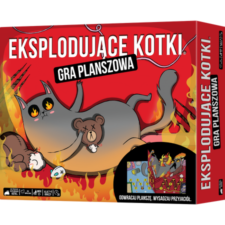 Eksplodujące Kotki: Gra Planszowa