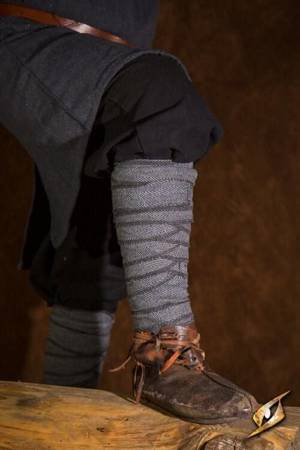 Woodland Leg Wraps - Cotton - Storm Grey