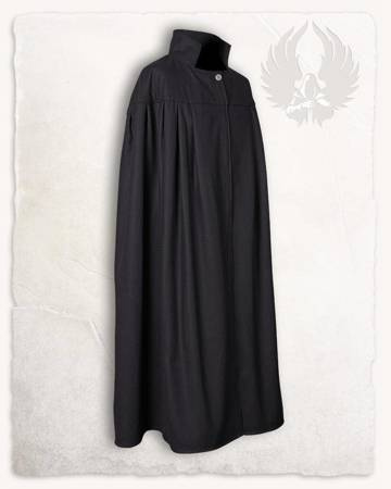 Bron Cloak Wool Black - wełniana peleryma
