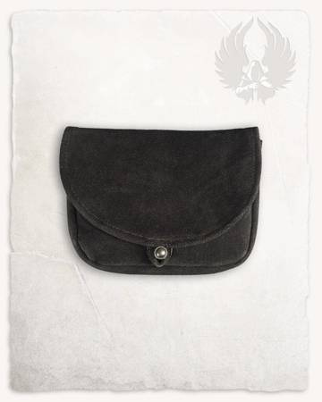 Rickar Belt Bag Big Brown - zamszowa duża kaletka