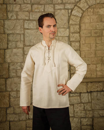 Leomar Shirt Cream - twillowa koszula