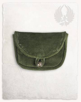 Rickar Belt Bag Small Green - zamszowa mała kaletka