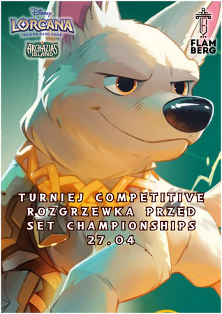 2025.04.27 Disney Lorcana, Turniej Competetive : Rozgrzewka przed Set Championships