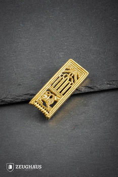 Late Middle Ages Strap End - Wolf - końcówka pasa