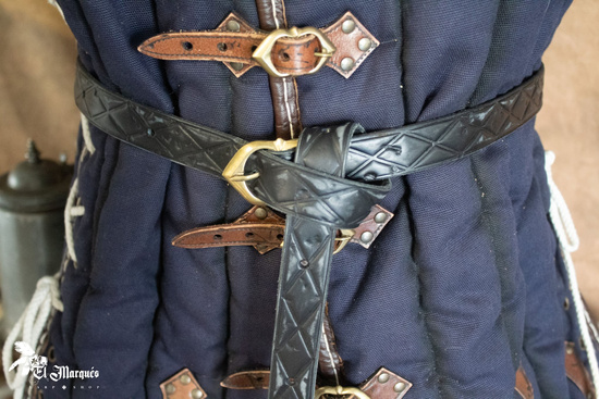 Adventurer Belt - Black - skórzany pas