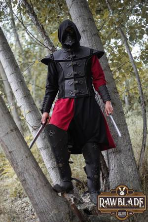 Jittu Jan Armoured Jerkin - Black