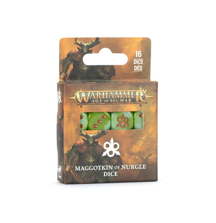 Age of Sigmar: Maggotkin of Nurgle Dice Set