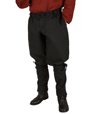 Gunnar Viking Trousers Canvas Black - płócienne spodnie