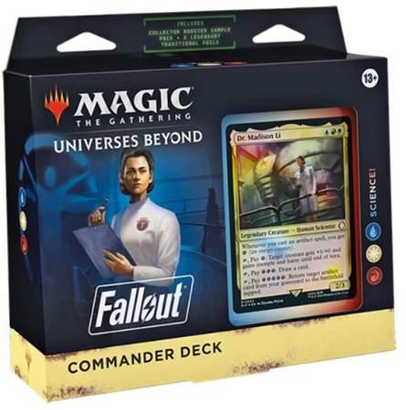 Universes Beyond: Fallout Commander Deck Science!