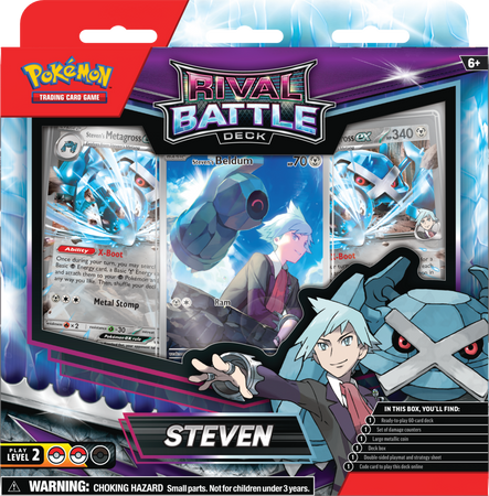 Pokémon TCG: Rival Battle Deck - Steven