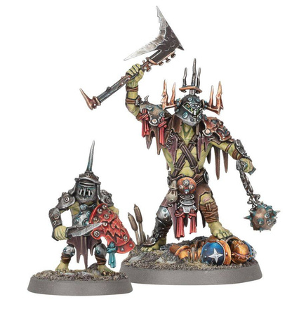 Age of Sigmar: Orruk Warclans Killaboss with Stab-grot