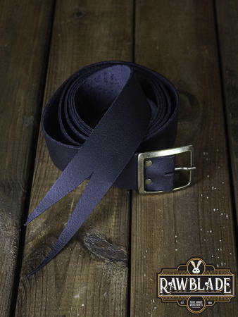 Guzman Long Medieval Belt - Black