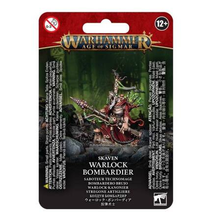 Age of Sigmar: Skaven Warlock Bombardier