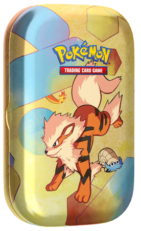 Scarlet and Violet 151 Arcanine - Mini TIN v3 Pokémon TCG 