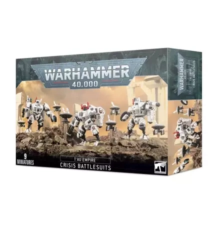 Warhammer 40000: T'au Empire Crisis Battlesuits