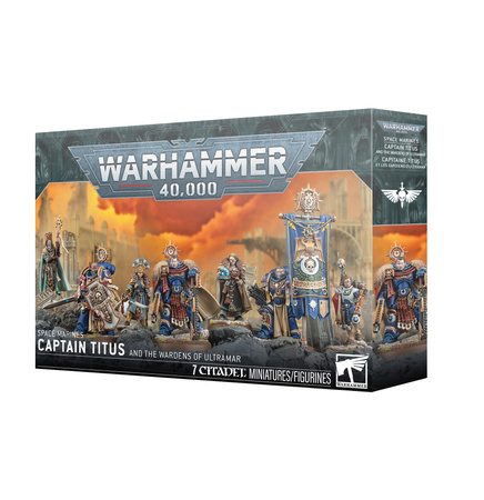 Warhammer 40000: Space Marines Captain Titus and the Wardens of Ultramar