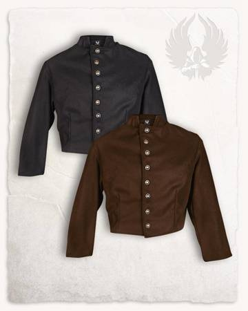 Peary Jacket Wool Black - wełniana kurtka