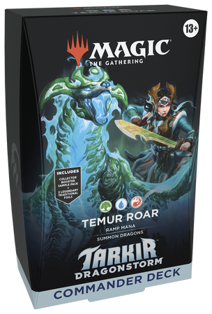 MTG Tarkir: Dragonstorm - Commander Deck - Temur Roar