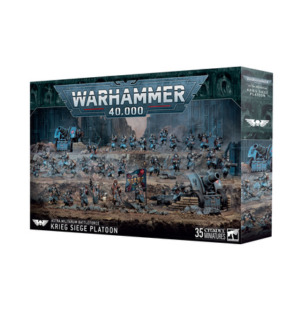 Warhammer 40000: Astra Militarum Battleforce Krieg Siege Platoon