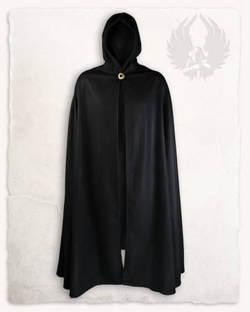 Gora Cape XL Wool Black - wełniany płaszcz, opończa