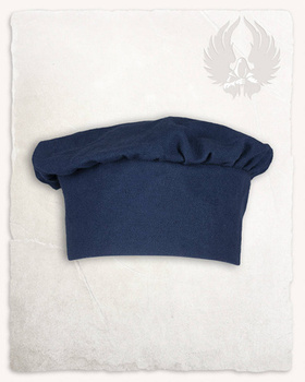 Armin Cap Canvas Blue - włoski beret