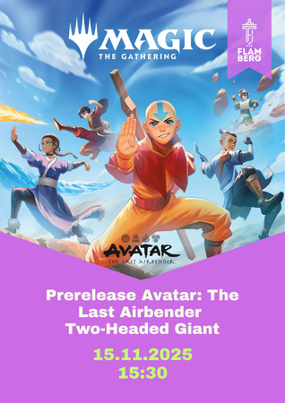 2025.11.15 Prerelease Magic the Gathering: Avatar - The Last Airbender "Two-Headed Giant"
