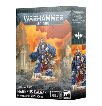 Warhammer 40000: Ultramarines Marneus Calgar in Armour of Antilochus