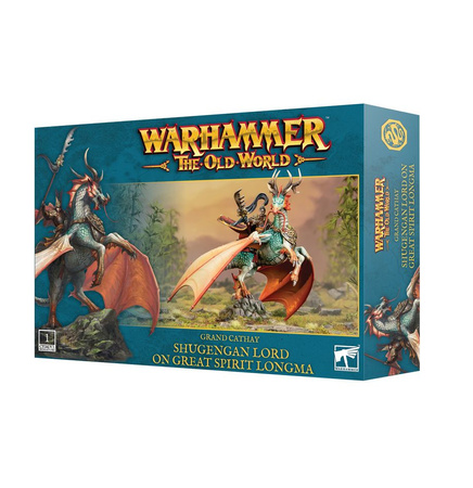 Warhammer: The Old World Grand Cathay Shugengan Lord on Great Spirit Longma