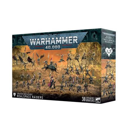 Warhammer 40000: Drukhari Battleforce Realspace Raiders [38 modeli]