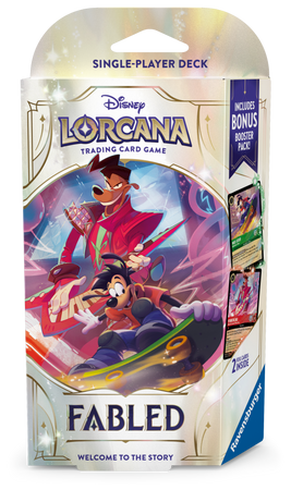 Disney Lorcana: Fabled Starter Deck Emerald and Ruby