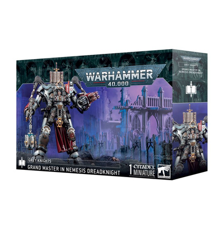 Warhammer 40000: Grey Knights Grand Master in Nemesis Dreadknight