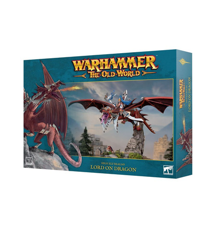 Warhammer: The Old World High Elf Realms Lord on Dragon