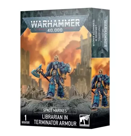 Warhammer 40000: Space Marines Librarian in Terminator Armour