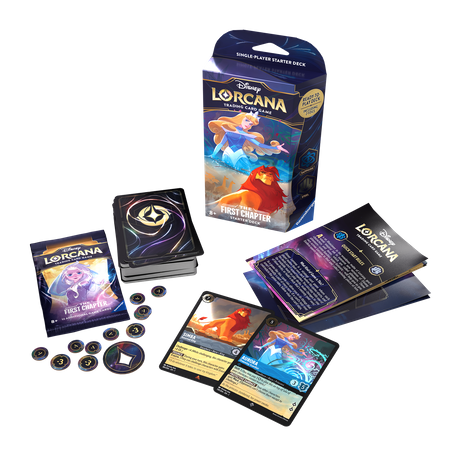 Disney Lorcana: The First Chapter Starter Deck Sapphire and Steel
