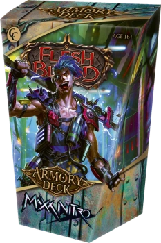 FLESH & BLOOD TCG - ARMORY DECK Maxx Nitro - EN