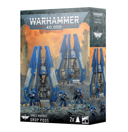 Warhammer 40000: Space Marines Drop Pods