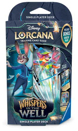 Disney Lorcana: Whispers In The Well Starter Deck Sapphire and Steel