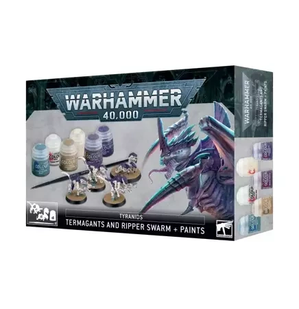 Warhammer 40000: Zestaw farb Tyranids Termagants and Ripper Swarm Paints Set