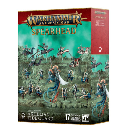 Age of Sigmar: Spearhead Idoneth Deepkin Akhelian Tide Guard [17 modeli]