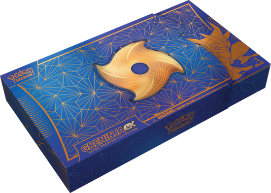 The Pokémon TCG: Greninja ex Ultra Premium Collection