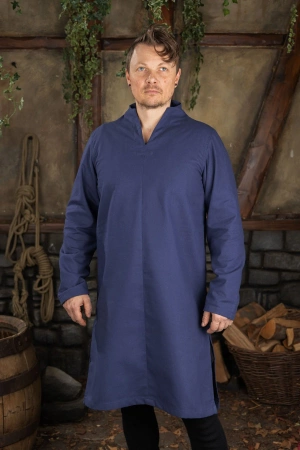 Tunic Ekwin - Blue - bawełniana tunika