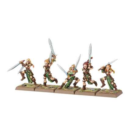 Warhammer: The Old World Wood Elf Realms Wardancer Troupe