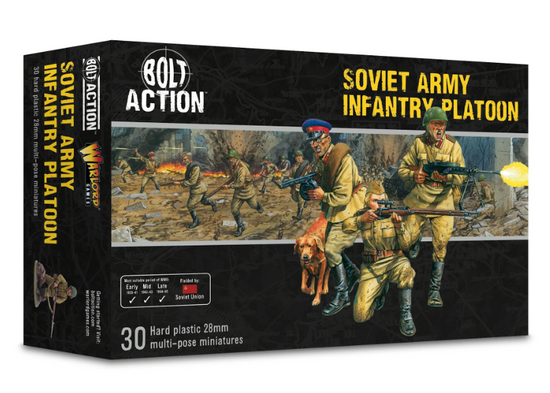 Bolt Action: Soviet Army Infantry Platoon