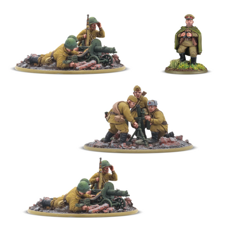 Bolt Action: Soviet Infantry Heavy Weapons Platoon