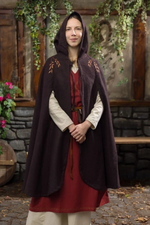 Cape Aric - Wool - Brown