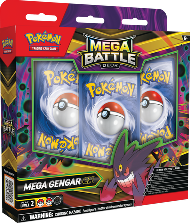 Pokémon TCG: Mega Battle Deck Gengar Ex