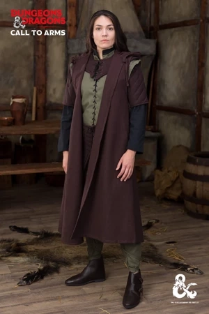 Dungeons & Dragons - Ranger Coat - Brown - bawełniana opończa