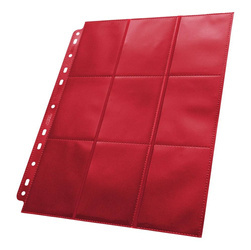 Strona do segregatora 18-Pocket Side-Loading Supreme Page Standard Size Red