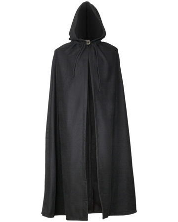 Aaron Cloak wool Black - wełniana opończa